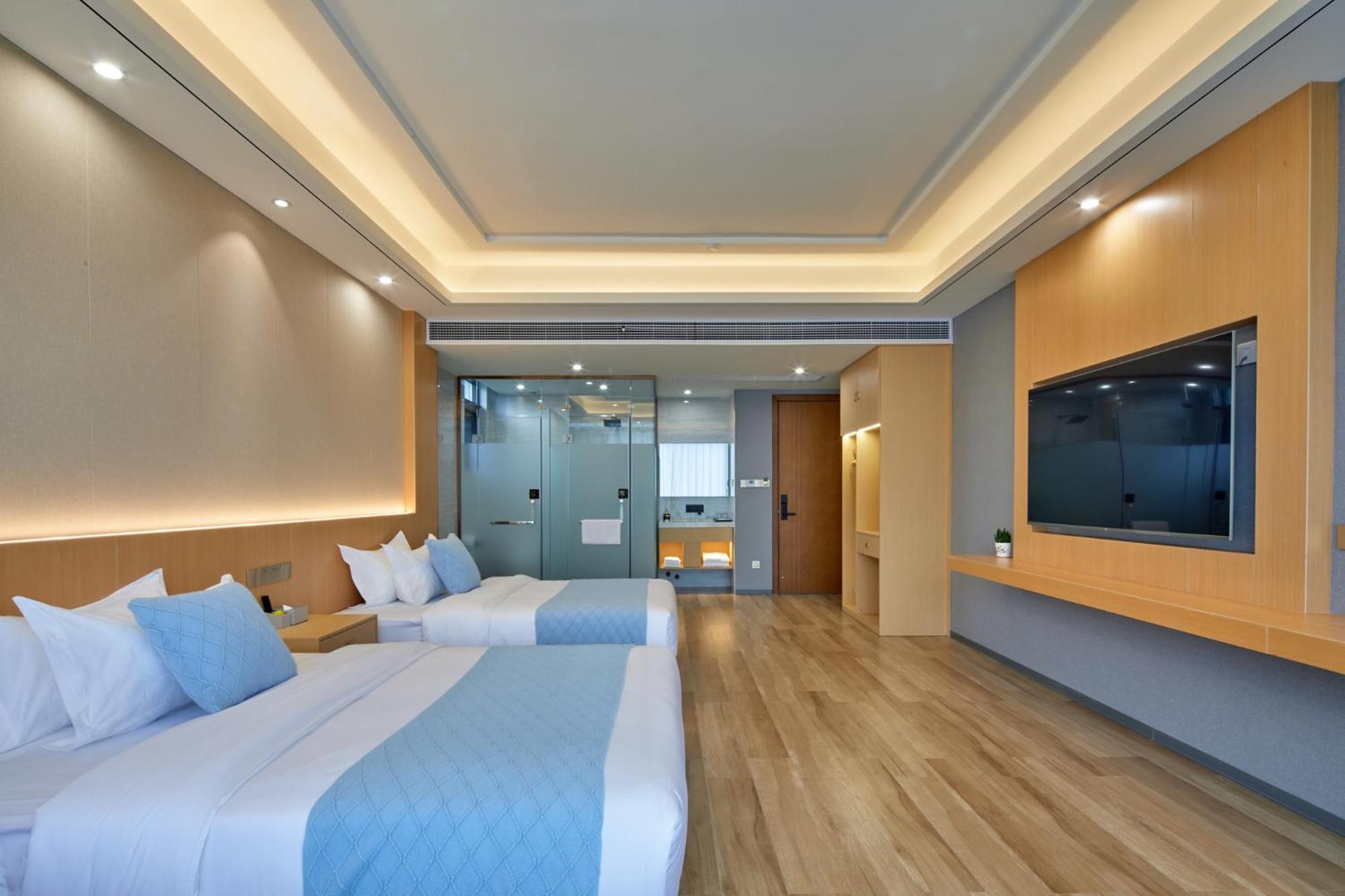 Yangshuo Fortune Lake Inn- One Way Free Pick Up From Airport Or Ts Over 3 Nights Екстериор снимка